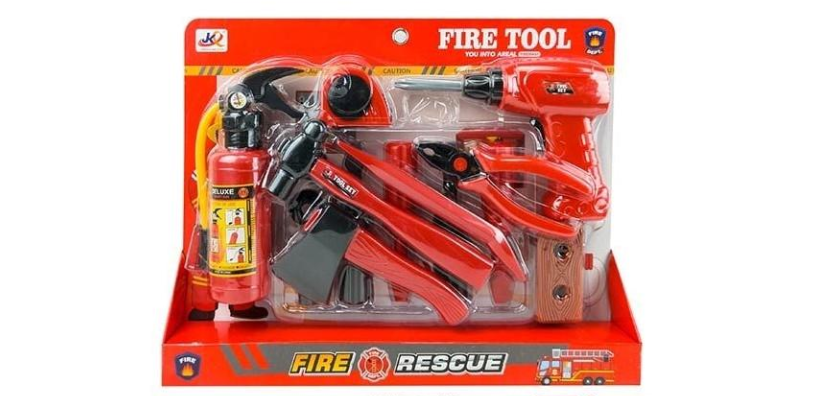 Набор инструментов пожарного 1068 для мальчиков детский игровой