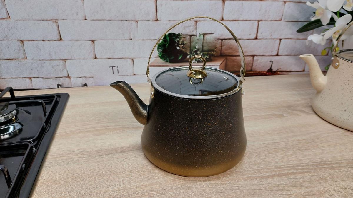 Чайник OMS Collection 8206-XL 3,25 л Gold (86247) - фото 5 Чайник OMS Collection 8206-XL 3,25 л Gold (86247) - фото 5