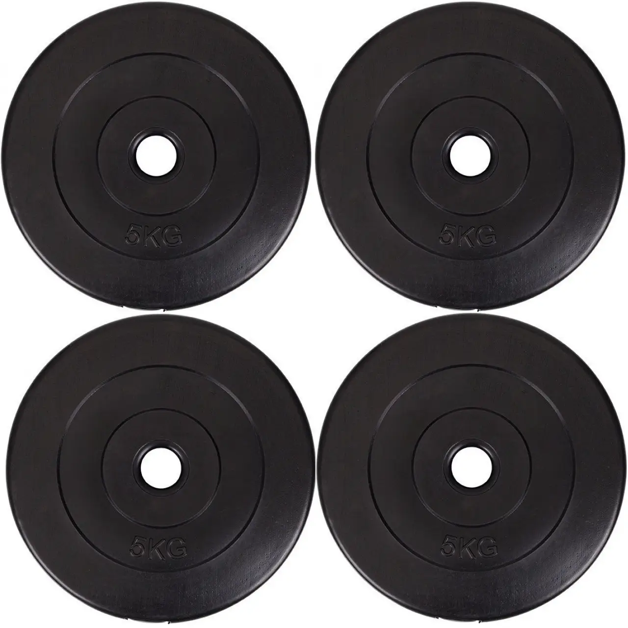 Диски для штанги и гантелей WCG 4 шт. по 5 кг (4x5kg-2-1)