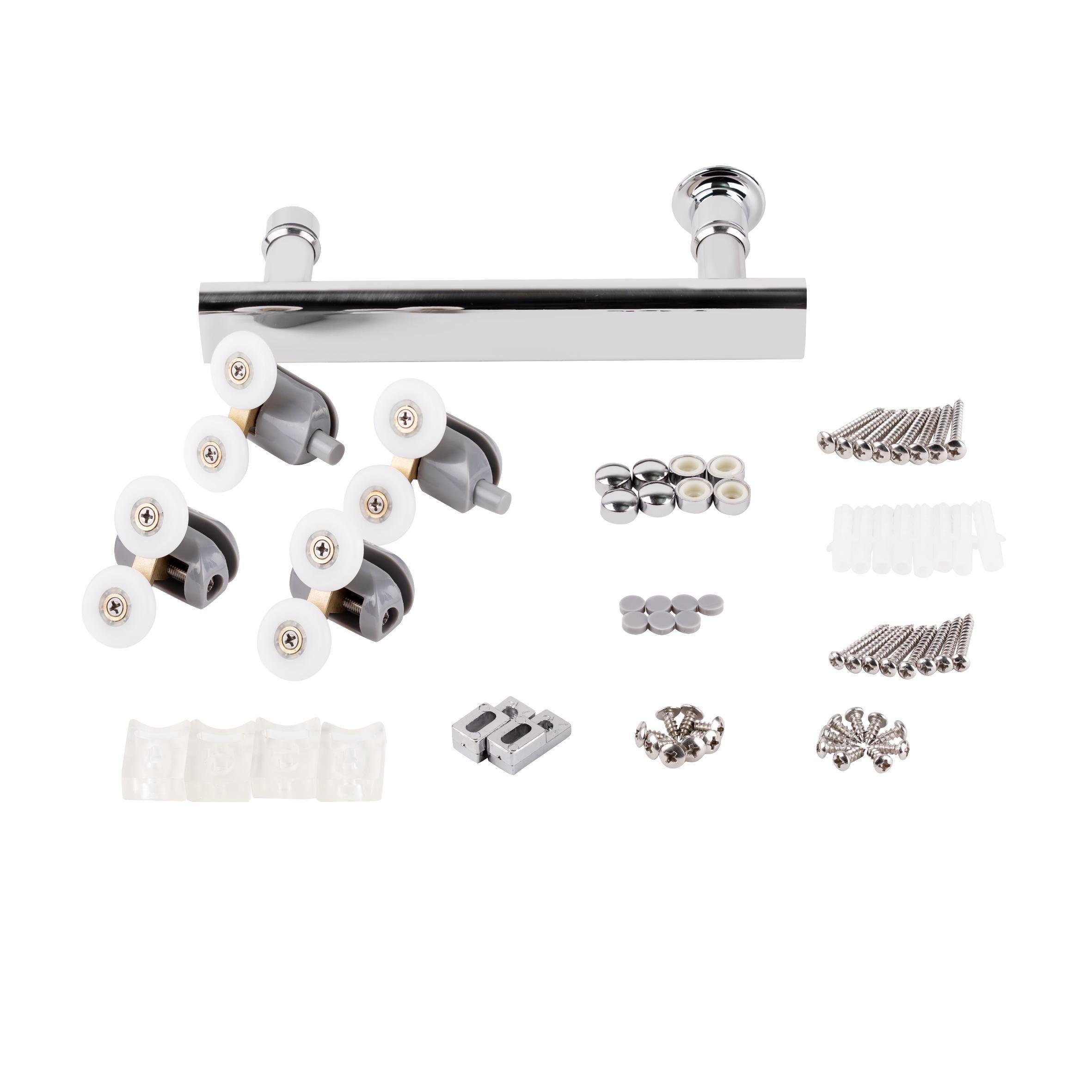 Душові двері в нішу Lidz Zycie SD90x185.CRM.FR/скло Frost 5 мм (SD00039876) - фото 8 Душові двері в нішу Lidz Zycie SD90x185.CRM.FR/скло Frost 5 мм (SD00039876) - фото 8