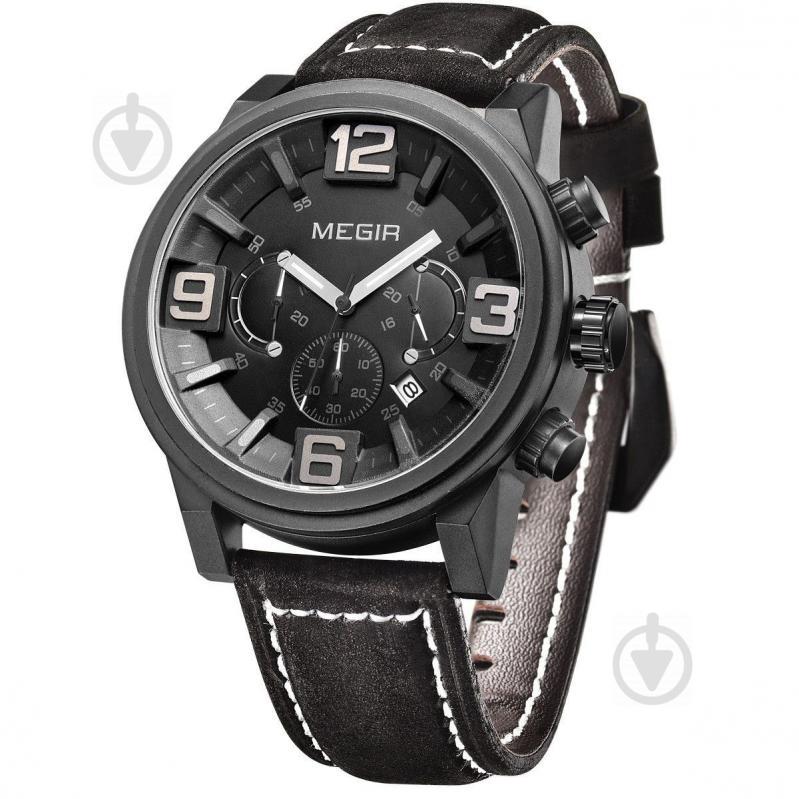 Часы Megir MG3010 Black (ML3010G-BK-1)
