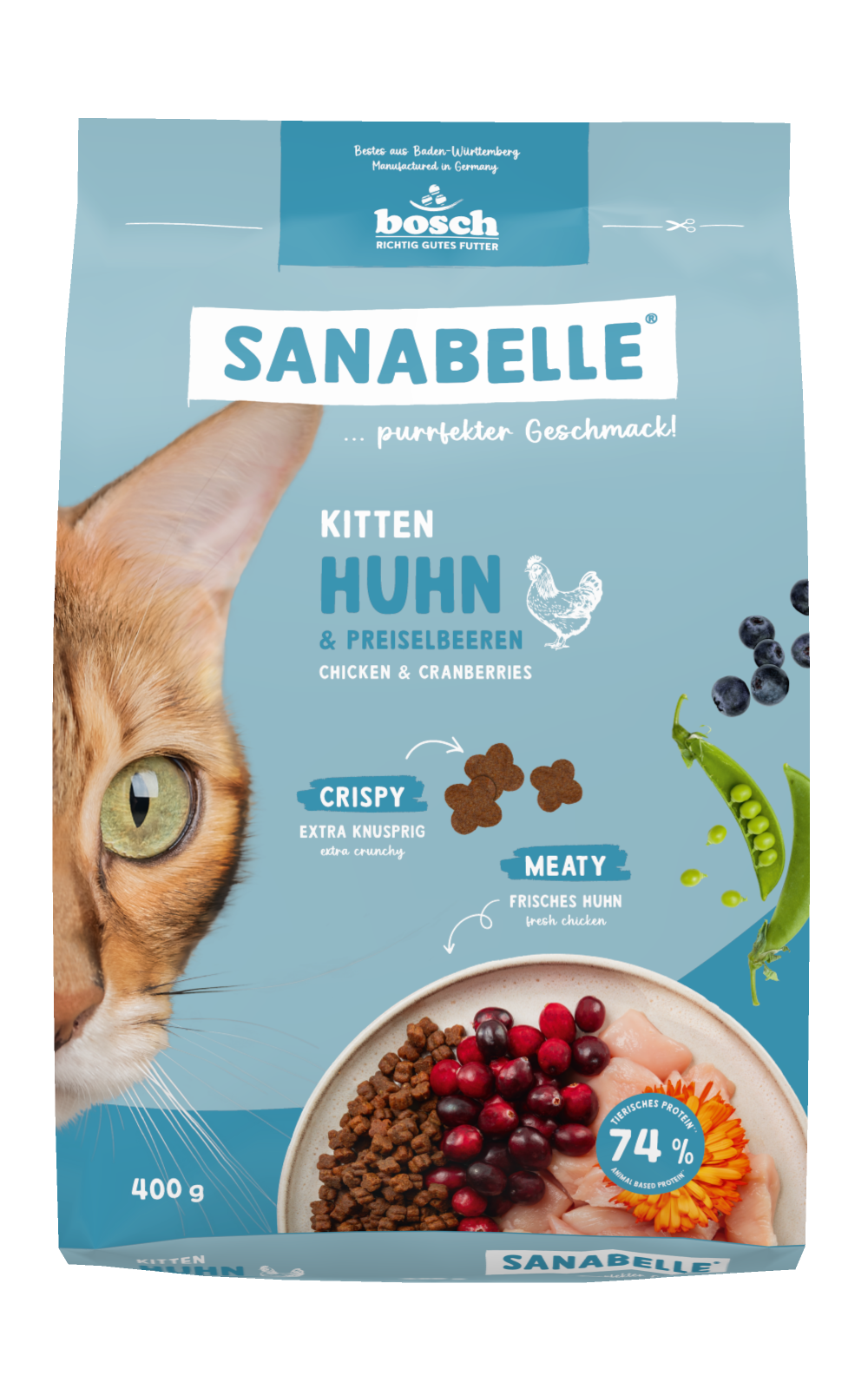 Сухой корм для котов Bosch Sanabelle Kitten 400 г