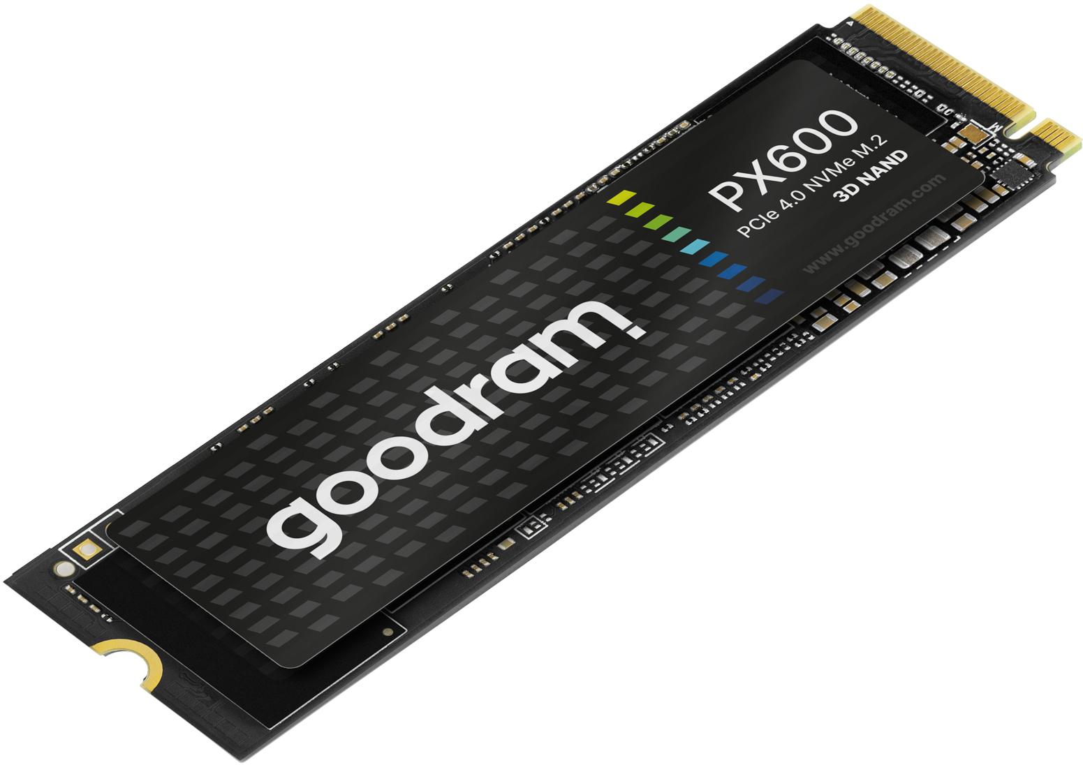 Накопичувач SSD Goodram 500 GB PX600 M.2 2280 PCIe 4.0 x4 NVMe 3D NAND (SSDPR-PX600-500-80) - фото 2 Накопичувач SSD Goodram 500 GB PX600 M.2 2280 PCIe 4.0 x4 NVMe 3D NAND (SSDPR-PX600-500-80) - фото 2