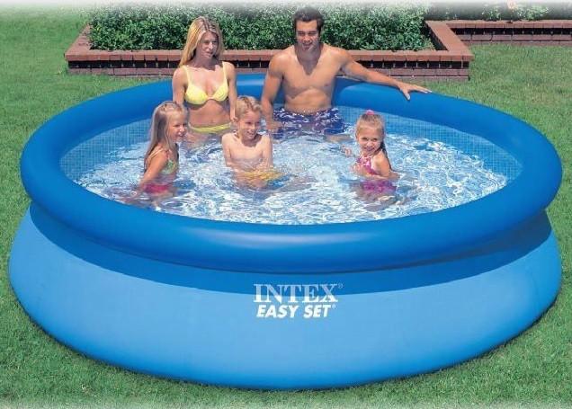 Басейн надувний Intex сімейний наливний 305х76 см (28443760) - фото 3 Басейн надувний Intex сімейний наливний 305х76 см (28443760) - фото 3
