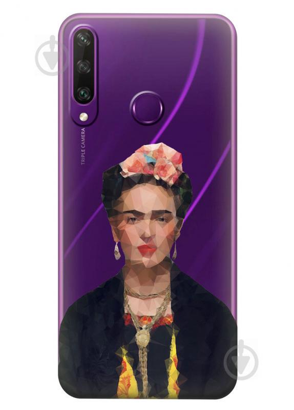 Прозрачный силиконовый чехол iSwag для Huawei Y6p с рисунком - Фрида Кало (KS2367) Прозрачный силиконовый чехол iSwag для Huawei Y6p с рисунком - Фрида Кало (KS2367)
