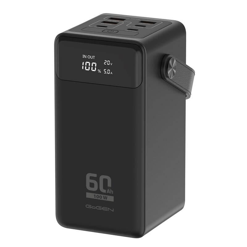 Повербанк GoGEN 60000 mAh PD 100 W (GOGPB600002B)