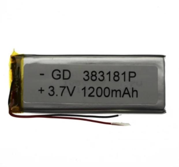 Аккумуляторная батарея GD 383181P 1200 mAh Li-ion 3,7 V (000020591)