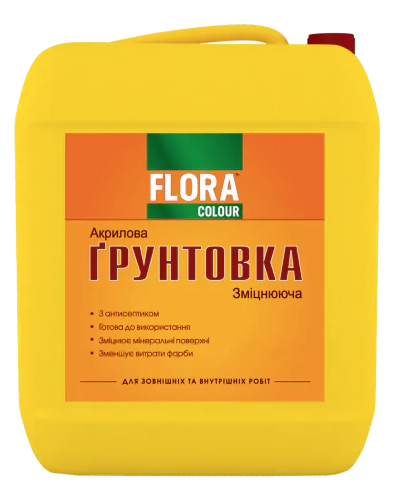 Ґрунтовка глибокого проникнення Flora Colour 1 л (dc836)