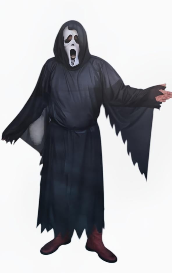 Карнавальный костюм взрослый Крик на Хеллоуин р. 48-52 (28675542)