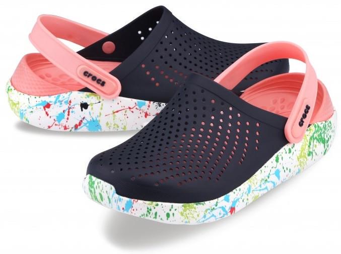 Сабо жіночі Crocs Literide Clog Navy/Melon Синій (27770)