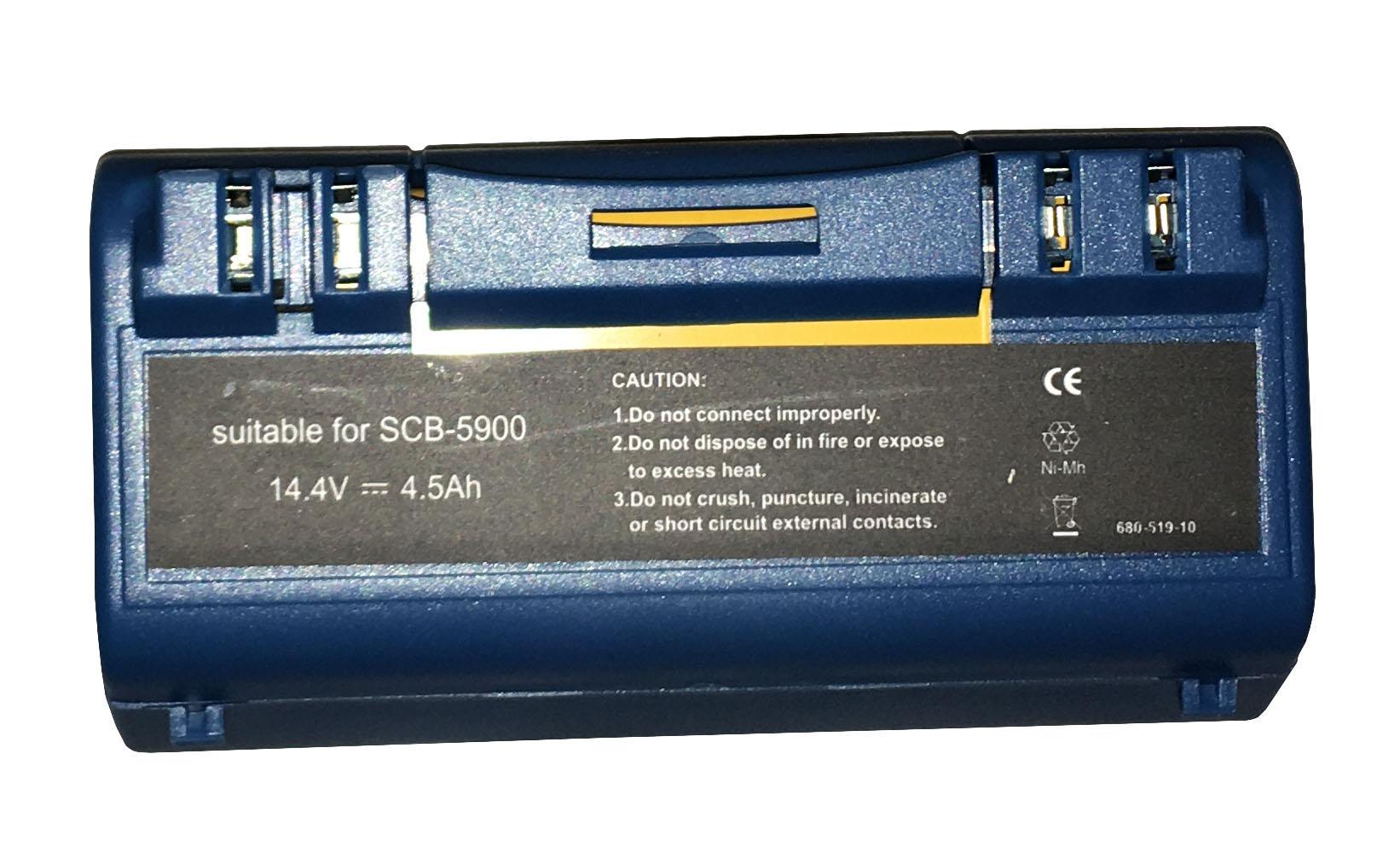 Акумулятор для пилососа iRobot Scooba 5900 3500 mah 14.4V Синій