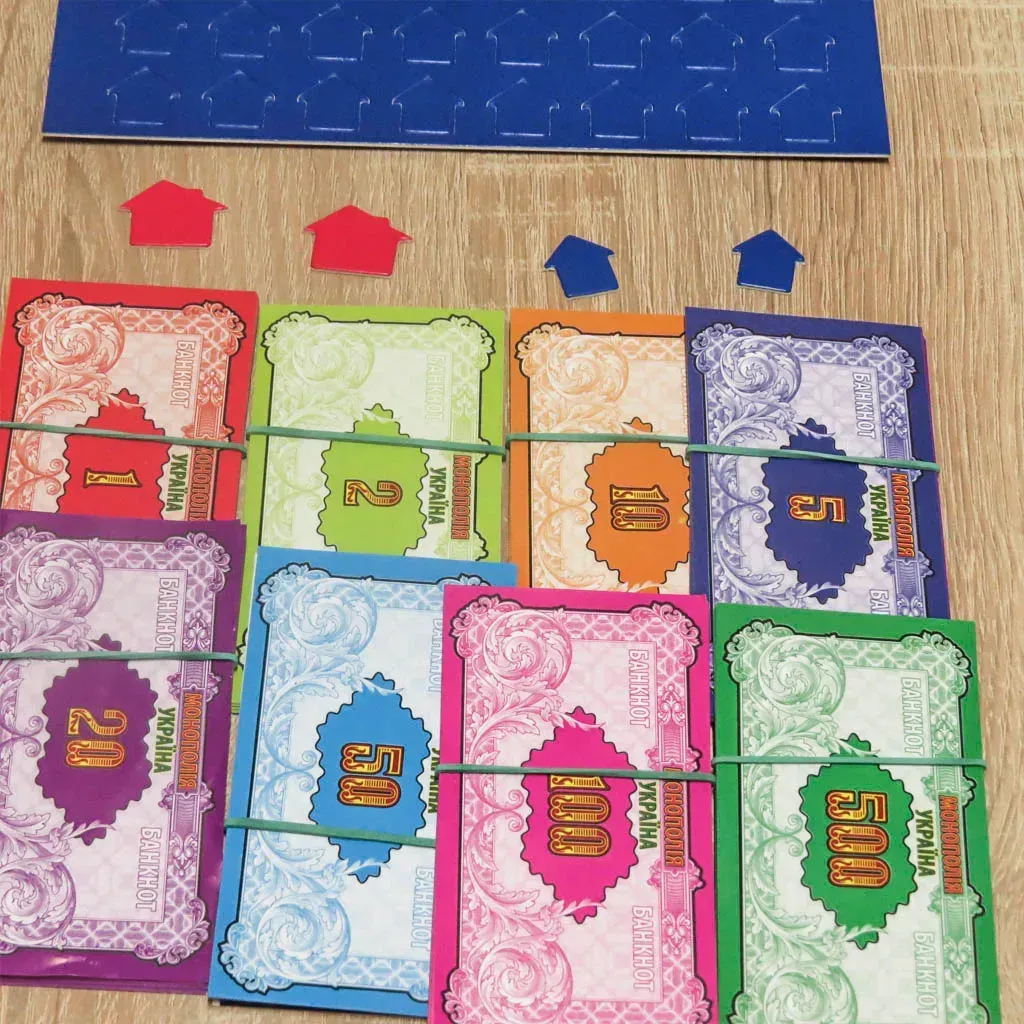 Настільна гра Artos Games Монополія Україна з картону та пластику Сірий (150-98-GAG10040) - фото 3