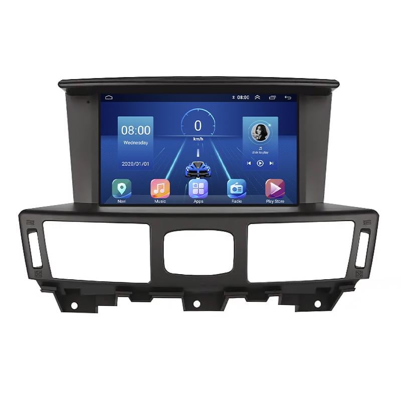 Автомагнитола штатная Lesko Top для Infiniti Q70 I рестайлинг 2014-2019 г. 4G/Wi-Fi/GPS 2/32 GB 9" (12286-71857)