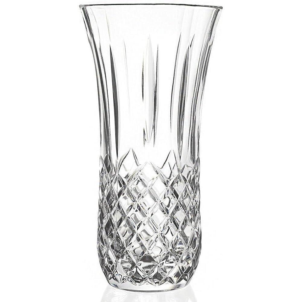 Ваза с гравировкой RCR Opera из хрустального стекла 25x13,5 см Прозрачный (2712190086)
