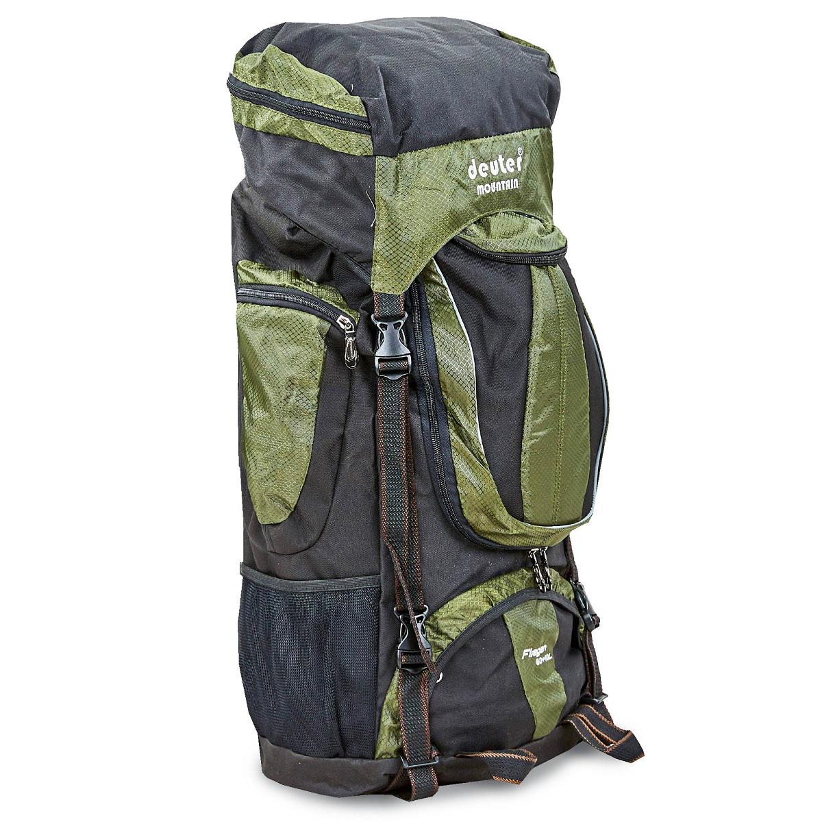 Рюкзак туристичний каркасний Deuter 517-E 70 л з нижнім входом Оливковий (R0517-E-O) - фото 2