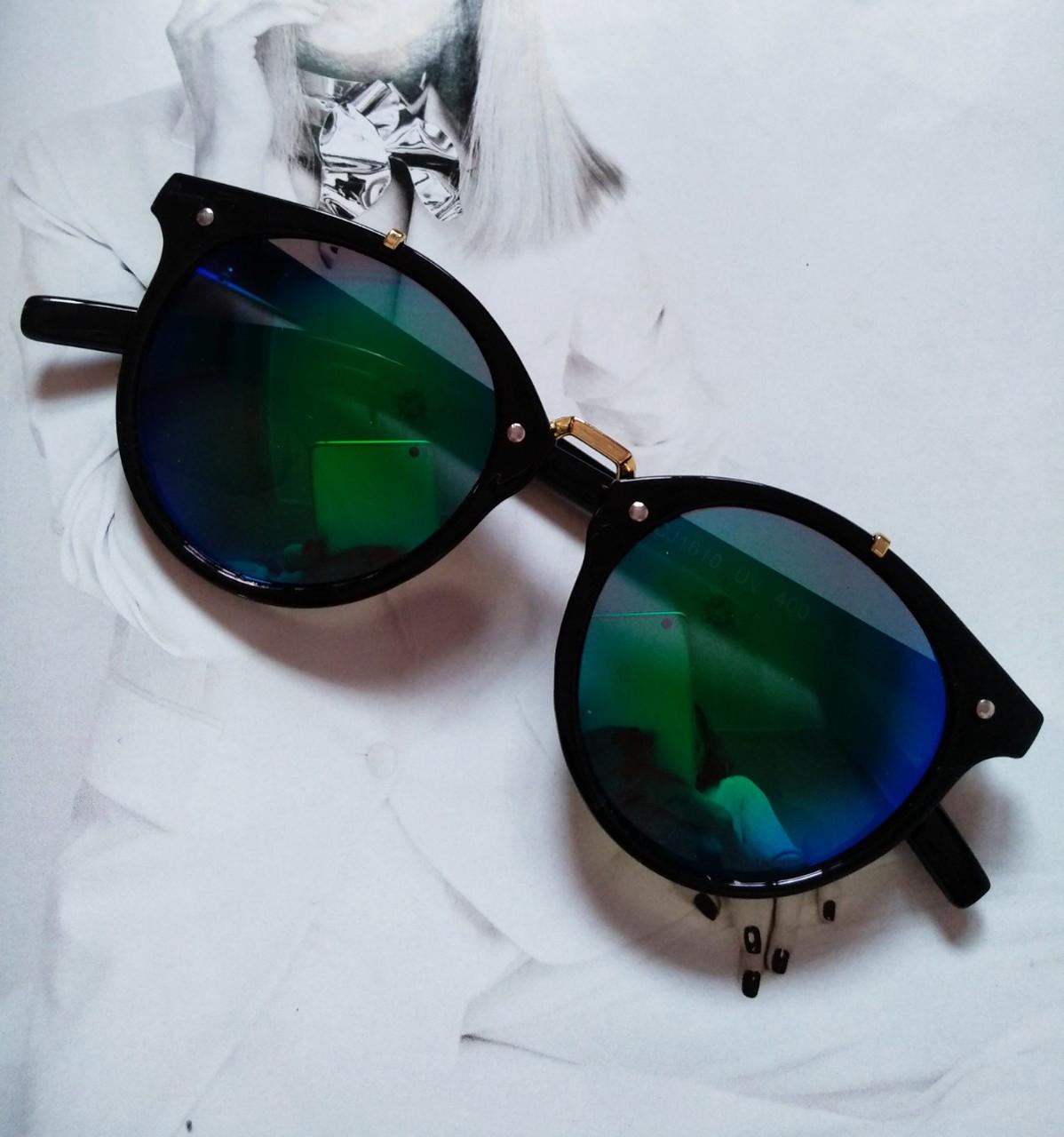 Солнцезащитные очки круглые унисекс №1