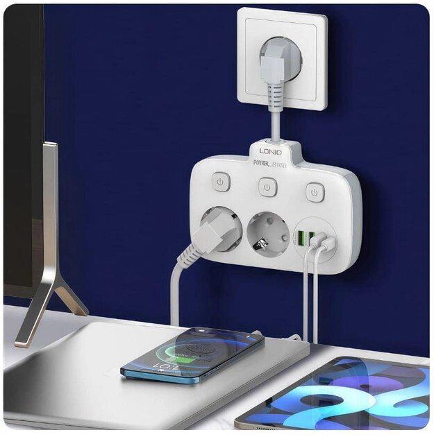 Фільтр мережевий SE2435 із захистом від перепадів напруги Білий - фото 6 Фільтр мережевий SE2435 із захистом від перепадів напруги Білий - фото 6