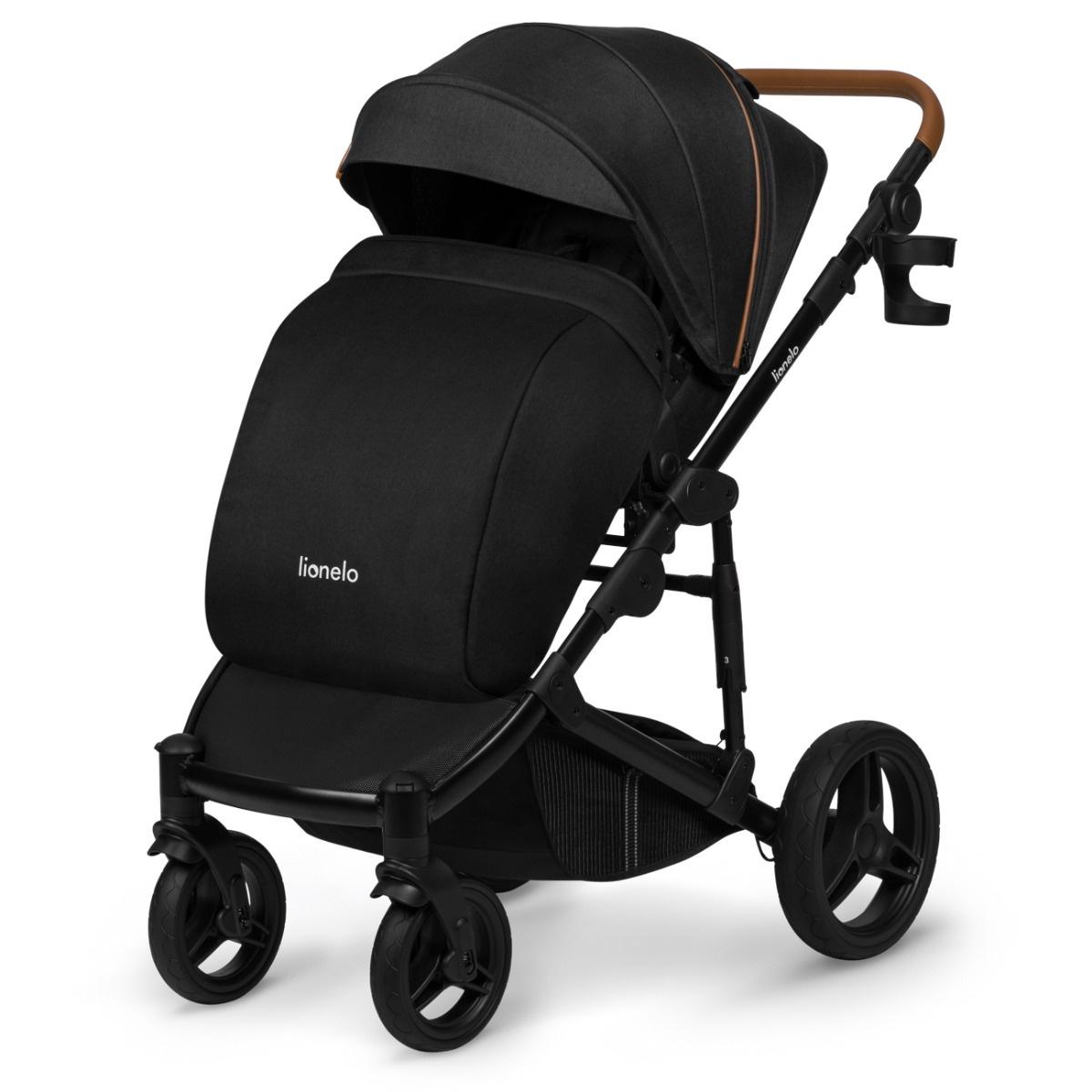 Коляска универсальная Lionelo Mari Tour 2в1 Onyx Black - фото 3