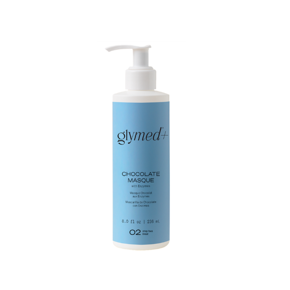 Маска з какао кремоподібна омолоджувальна GlyMed Plus Chocolate Masque with Enzymes 236 мл