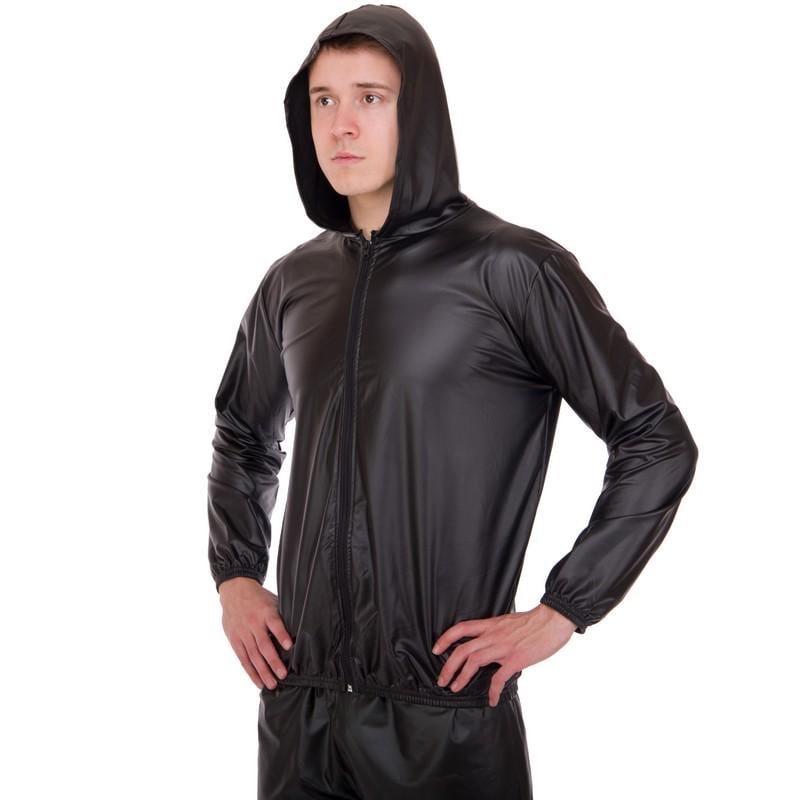 Костюм-сауна для похудения Sibote SAUNA SUIT ST-2052 L Черный - фото 2