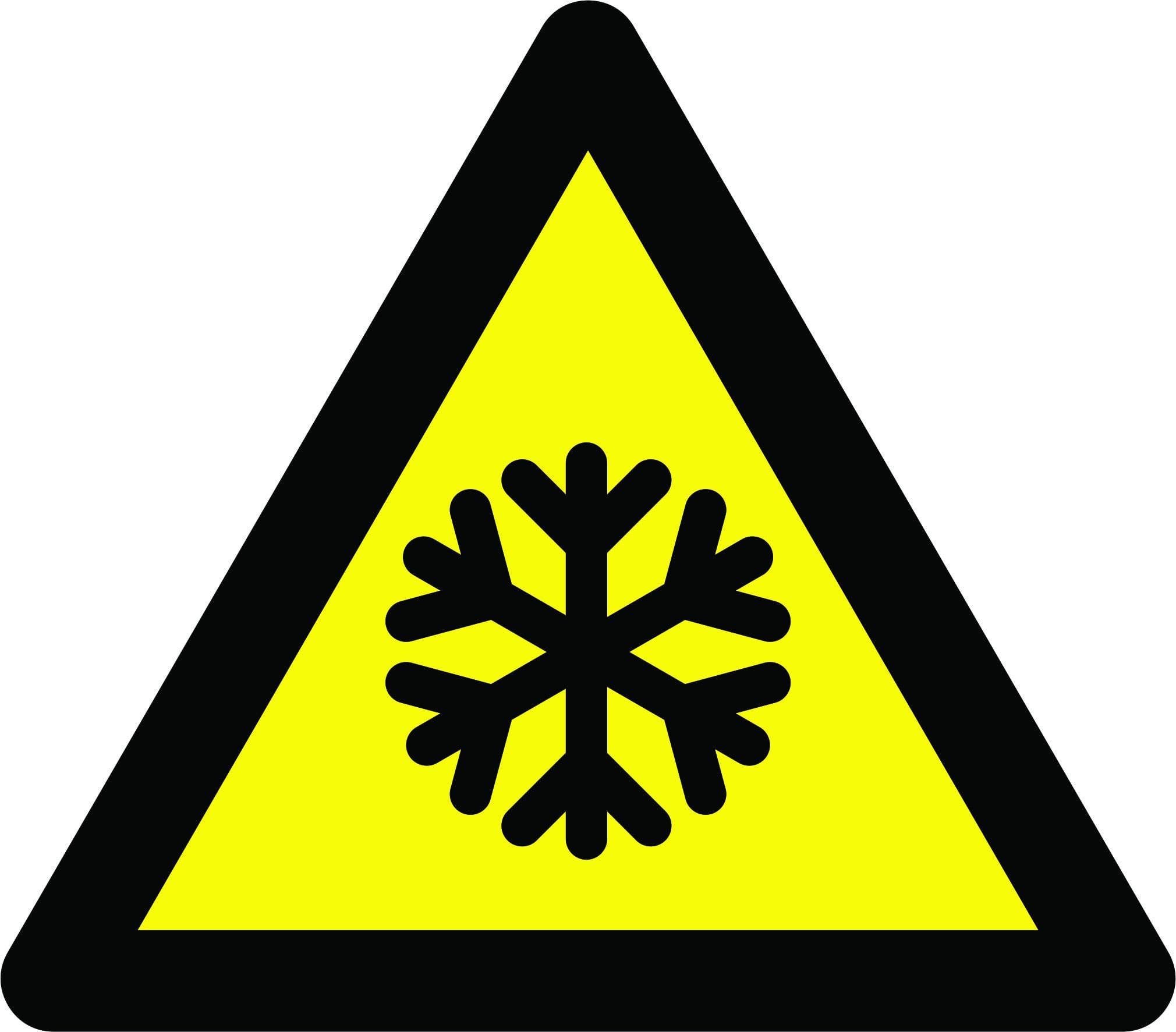 Знак Слизько ПВХ 15x15 см (59912)