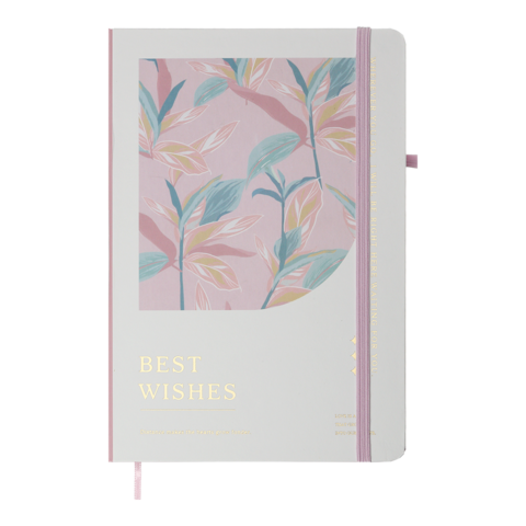 Блокнот Buromax ESSENCE на резинке А5 80 листов в клетку (BM.255124-12)