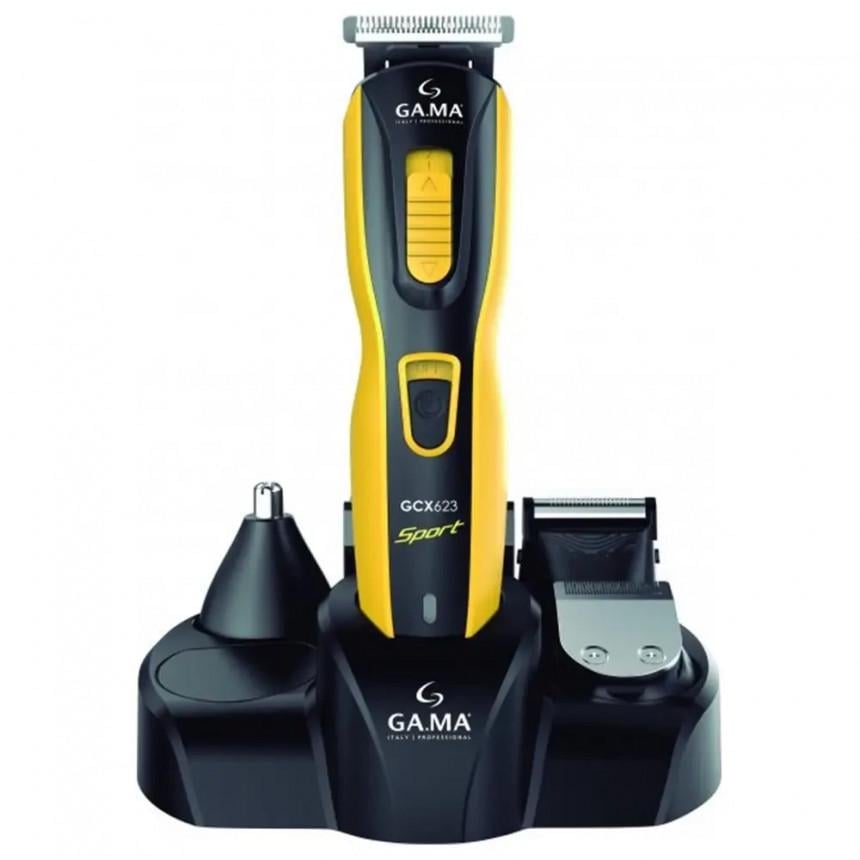 Машинка для стрижки Ga.Ma GCX623 Sport GM3270 с 4 сменными головками (PH00815)