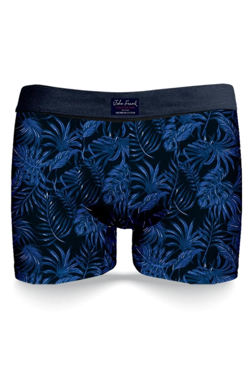 Трусы боксеры John Frank р. 48/M Синий (77491)