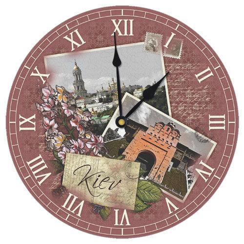 Часы настенные круглые Presentville 36 см (CHR K KIE005)