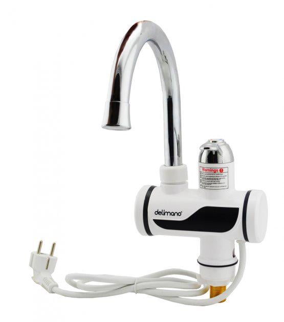 Проточный водонагреватель Delimano RX-03 с табло нижнее подключение