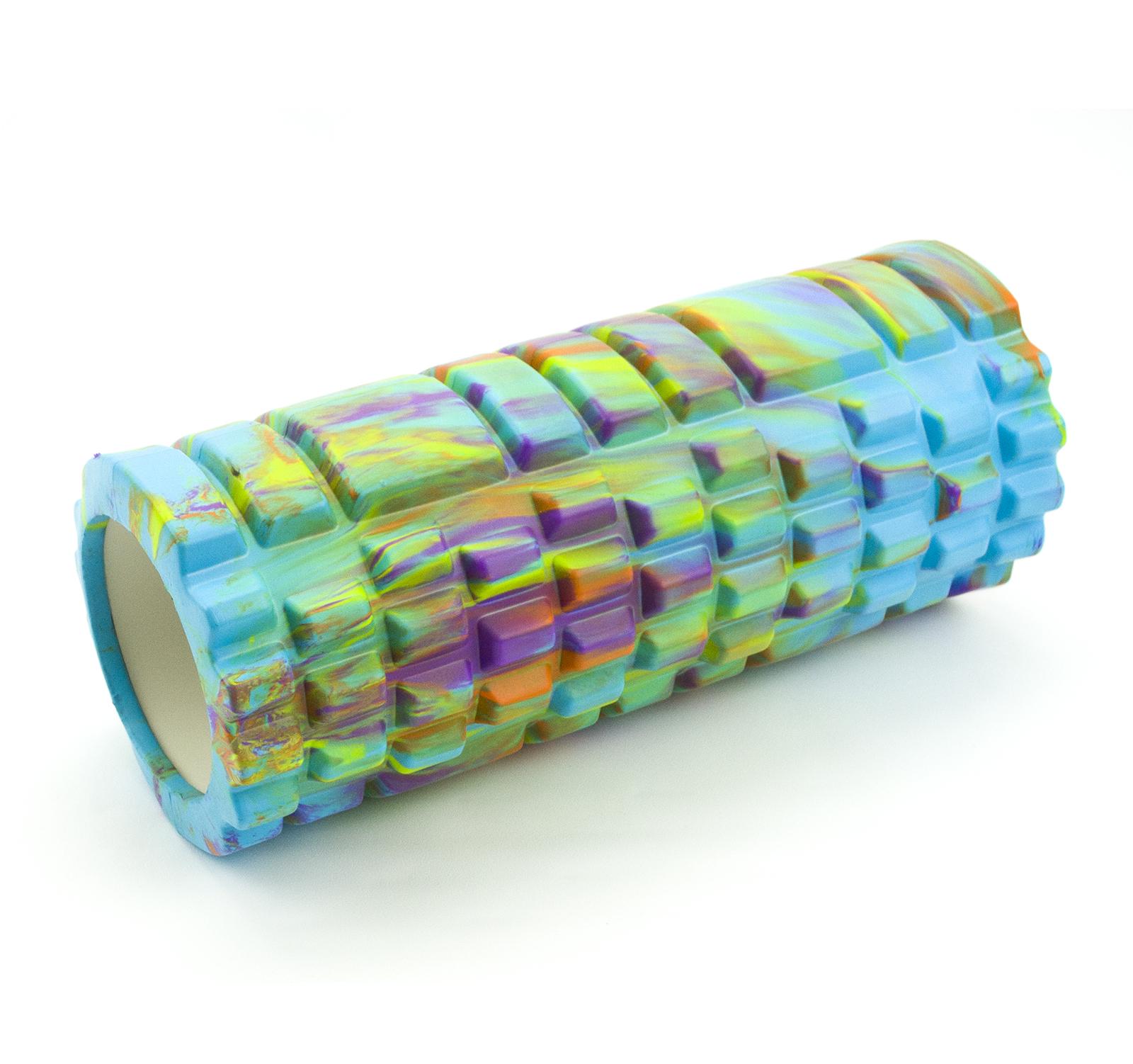 Массажный ролик Sportcraft Mix Color 33х14 см (ES0033)