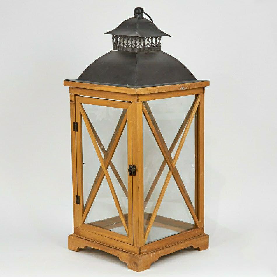 Набір декоративних свічників Decors Wooden lamp 2 шт. (DR000964) - фото 2 Набір декоративних свічників Decors Wooden lamp 2 шт. (DR000964) - фото 2