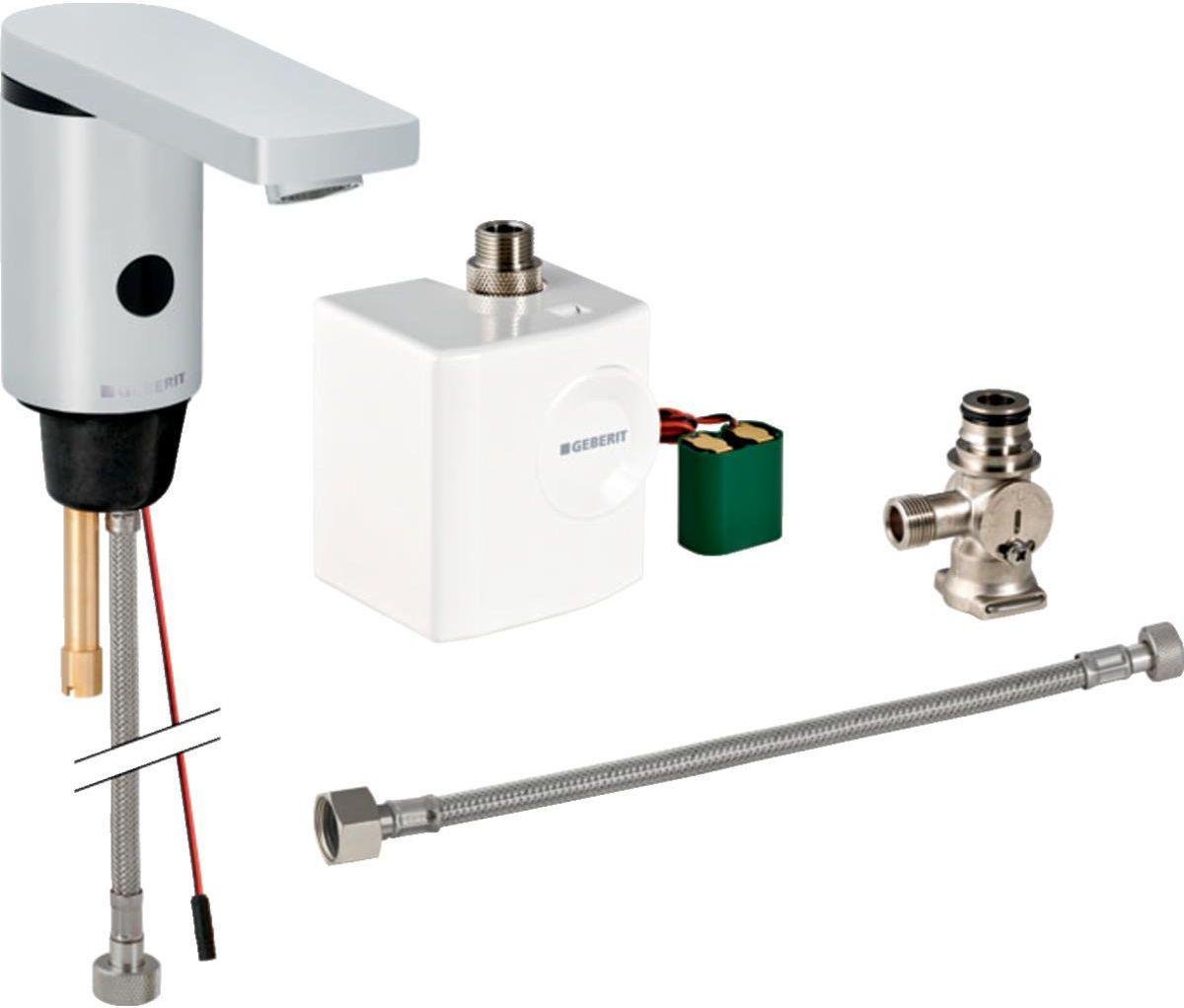 Смеситель для раковины Geberit HyTronic186 (116.366.21.1) Смеситель для раковины Geberit HyTronic186 (116.366.21.1)