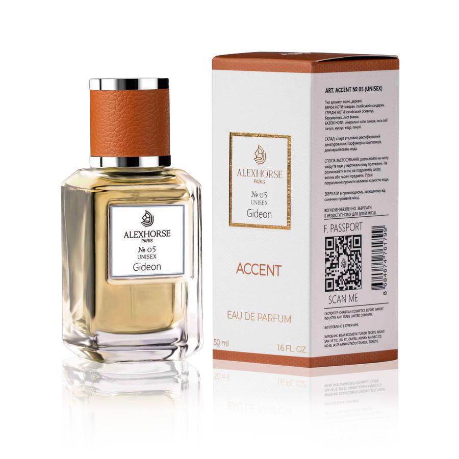 Парфюмерная вода Alex Horse унисекс Gideon ACCENT 50 мл (AA-005)