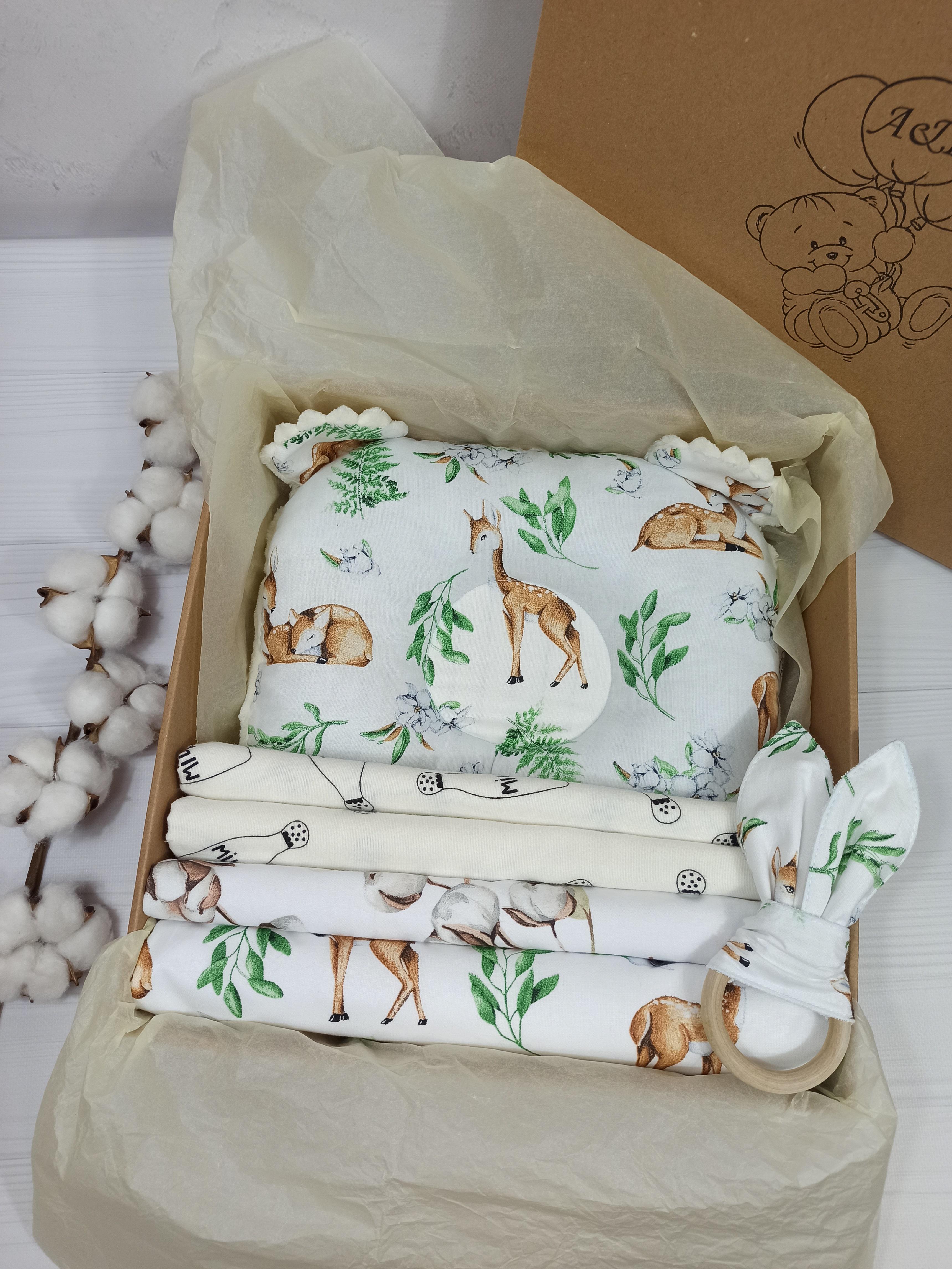 Набор пеленок a.l.babybox Зодиак 6 шт. Бело-бежевый (18237043) Набор пеленок a.l.babybox Зодиак 6 шт. Бело-бежевый (18237043)