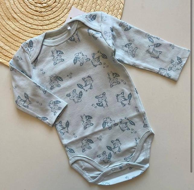 Боди 5.10.15 Kids 5W4302 принт 62 см Голубой
