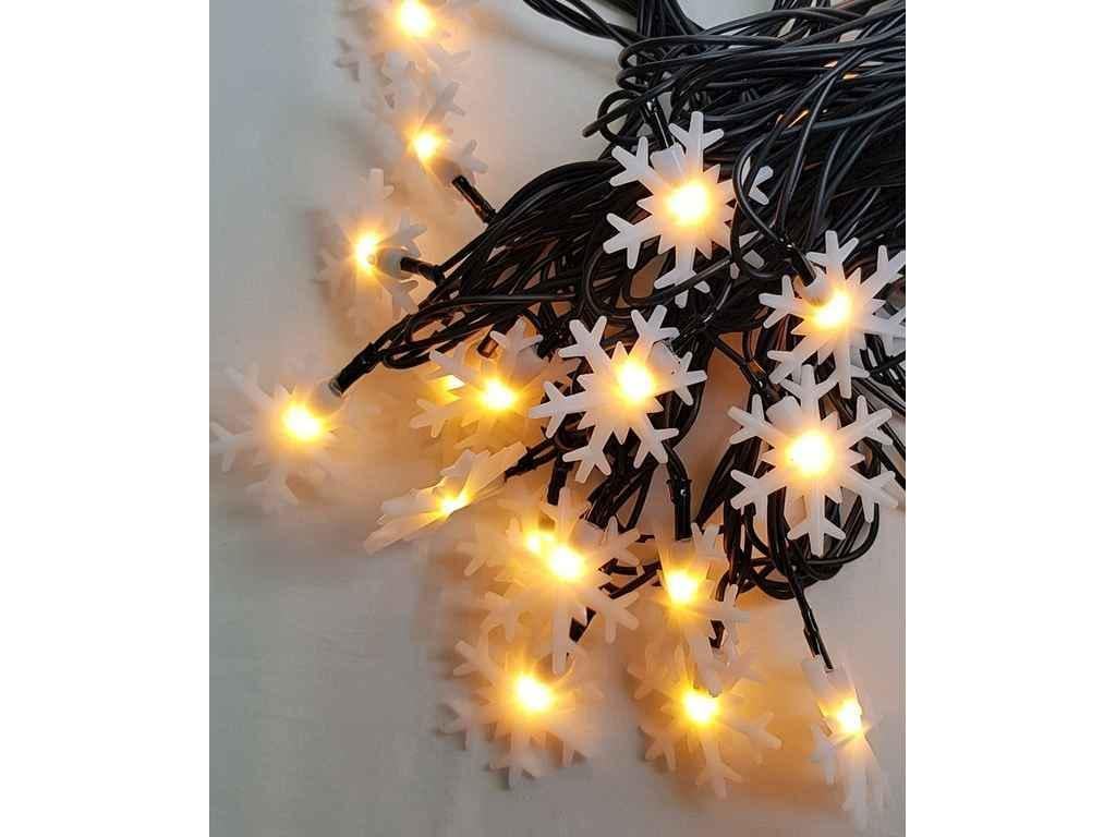 Гирлянда Фигурки 20LED СНЕЖИНКА 5 м Теплый белый (1615-07) Гирлянда Фигурки 20LED СНЕЖИНКА 5 м Теплый белый (1615-07)