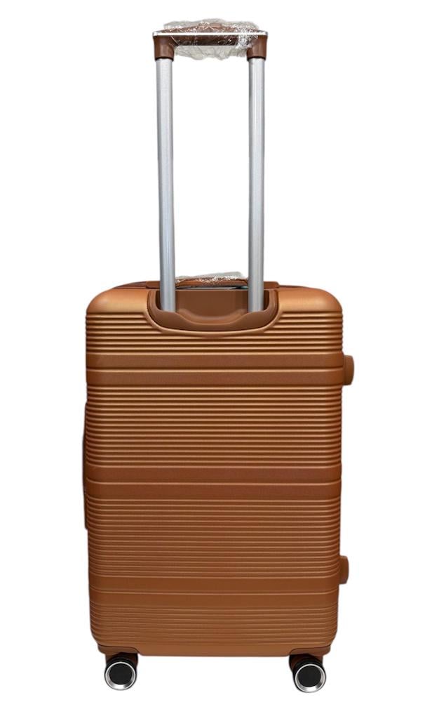 Валіза середня Worldline Airtex 629 ABS-пластик M Помаранчевий - фото 4 Валіза середня Worldline Airtex 629 ABS-пластик M Помаранчевий - фото 4