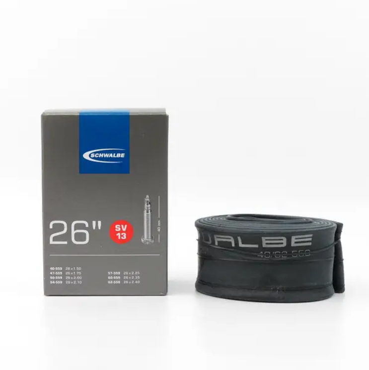 Велокамера Schwalbe 26" 40/62x559 SV13 40 мм EK (TUB-E7-02)