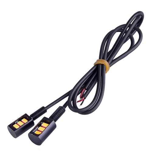 Болты для крепления номера с подсветкой 5630-3SMD 12V 2 шт. Yellow (AG-5630-3SMD Y)