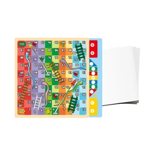 Набір для малювання маркерами та крейдою з приладдям для малювання (2104216152) - фото 3