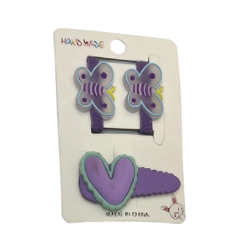 Шпилька для волос Stenson Бабочка WW02384 3 шт. (13968225)