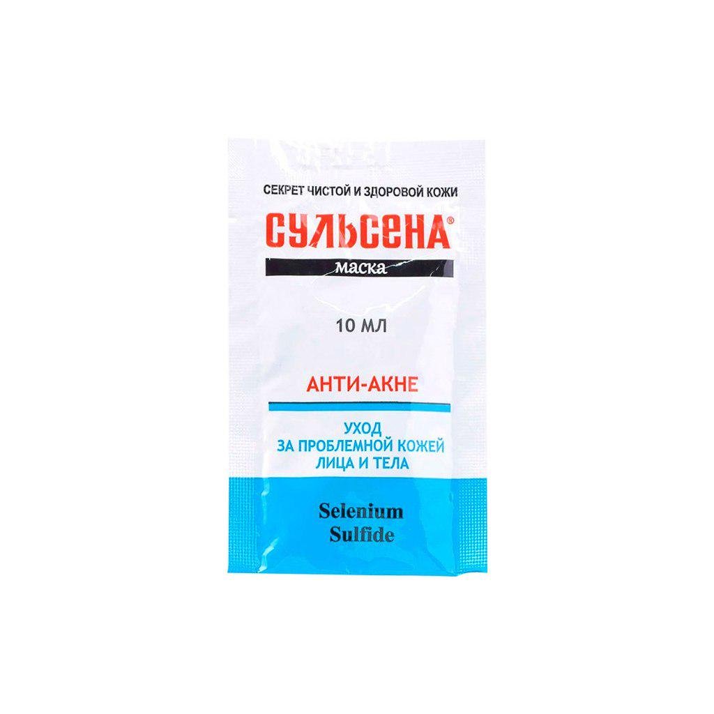 Маска Сульсена анти-акне саші 10 мл (8700989) - фото 1