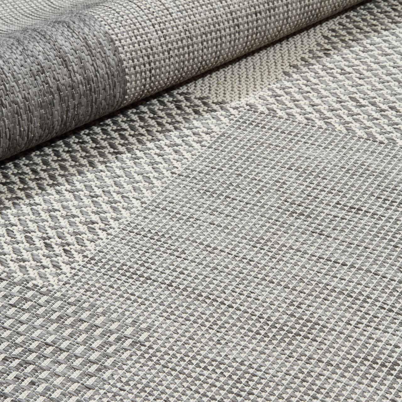 Килим безворсовий на гумовій основі DAKARIA Flex Run 19682/811 2x3 м Сірий (00-00022297) - фото 6