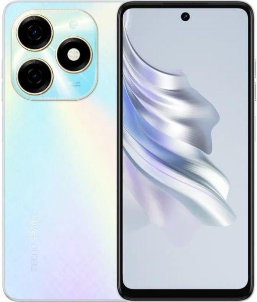 Смартфон Tecno Spark 20 KJ5n 8/128ГБ Cyber White (4894947013522)