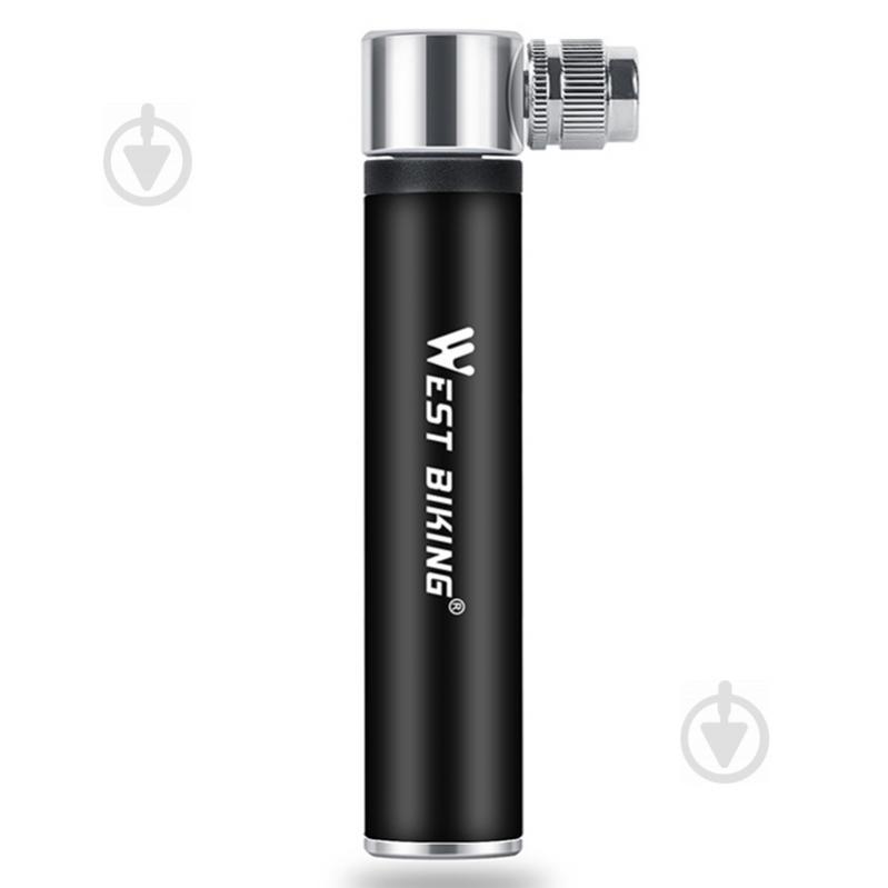 Насос велосипедний міні West Biking 0711063 Black (4953-15145a)