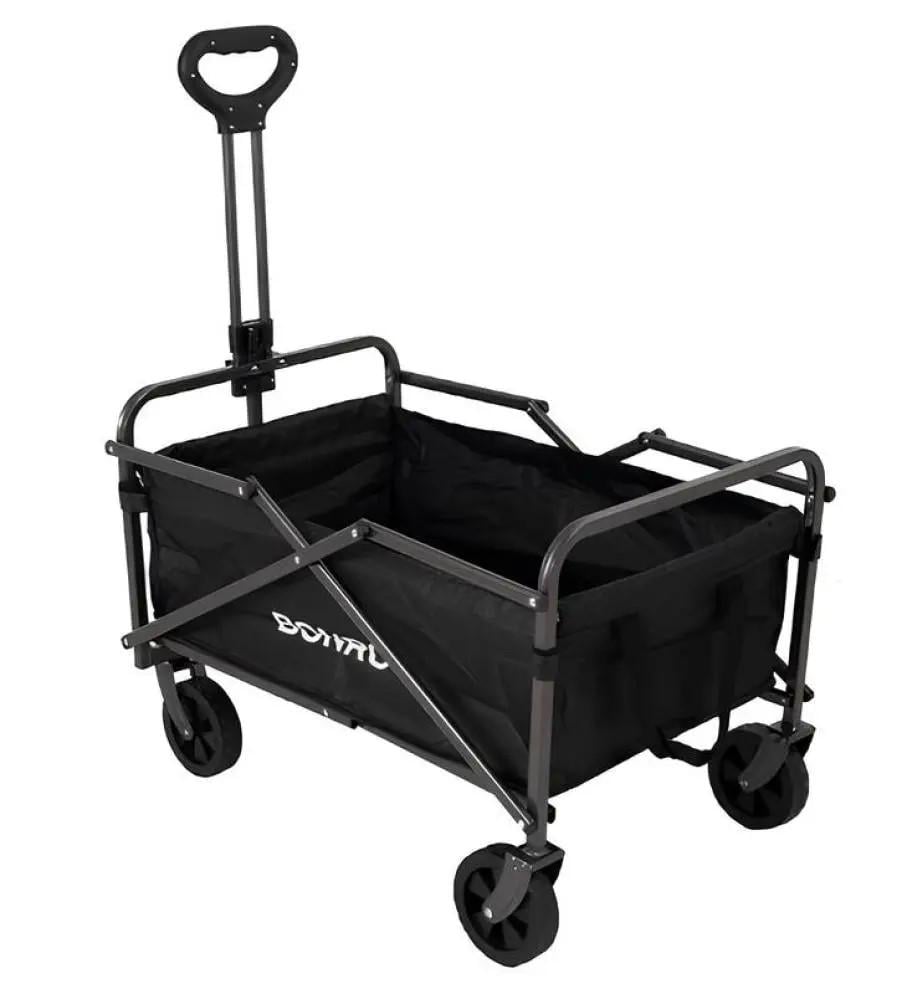 Тележка складная ручная Bonro B-501 универсальная Черная (6052)