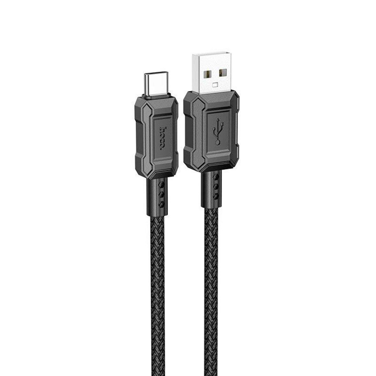 Кабель Hoco X94 Leader Charging Data Cable USB to Type-C 3A 1 м Black (6931474794291)