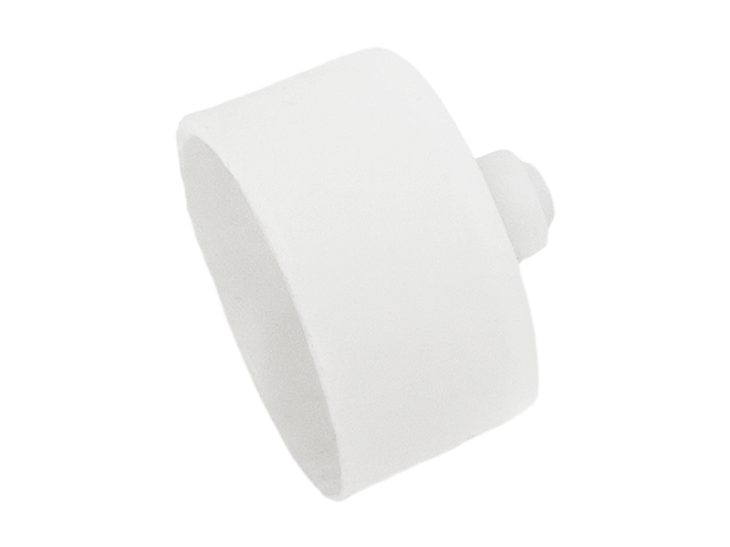 Заглушка LEDUA СП-8 для силиконового LED профиля с отверстием для кабеля (6842)