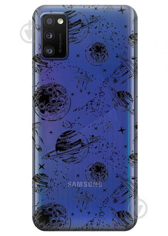 Прозрачный силиконовый чехол iSwag для Samsung Galaxy A41 с рисунком - Космос (KS3063) Прозрачный силиконовый чехол iSwag для Samsung Galaxy A41 с рисунком - Космос (KS3063)